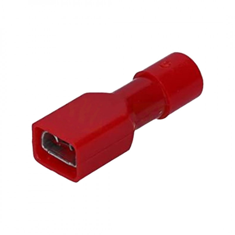 RF-F405P - RED FEMALE PLUG-IN CONNECTOR 4.8X0.5 Terminals and Cable Lugs 19470107 Cembre