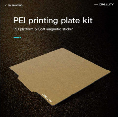 Table d'impression en PEI pour Creality Ender-5 Plus / 370x380x2mm - Creality Plans magnétiques et PEI 19430012 Creality