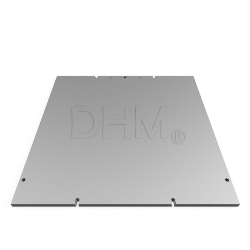 Parte superior de aluminio rectificado EN AW 5083 de 8 mm de espesor - placa de impresión para Voron 2.4 y Voron Trident Alum...