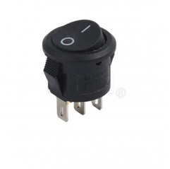 Interruttore Pulsante On/Off Switch Tondo 3A 250V / 6A 125V Interruttori on/off12130183 DHM