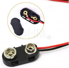 Conector de batería de 9V Baterías y cargadores 07020108 DHM