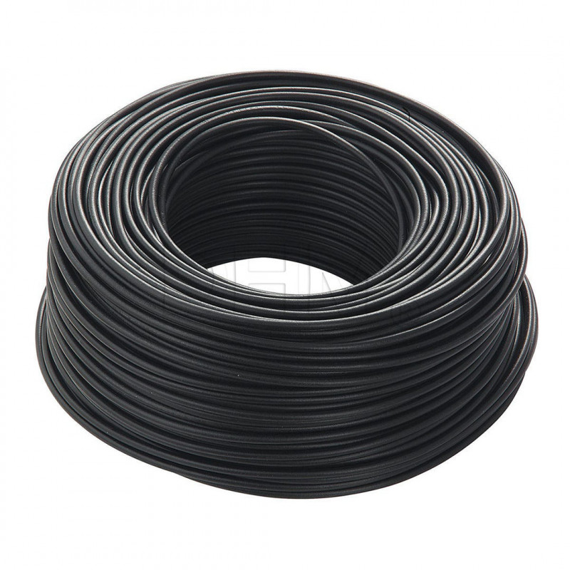 FS17 cable 450/750V BLACK 1x2.5 mm - by the meter Single insulation cables 12130189 DHM