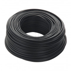 FS17 cable 450/750V BLACK 1x4 mm - per meter Single insulation cables 12130190 DHM
