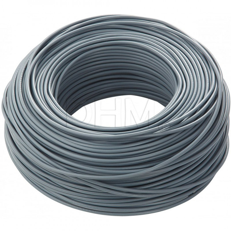 FS17 450/750V GREY cable 1x2.5 mm - per meter Single insulation cables 12130195 DHM