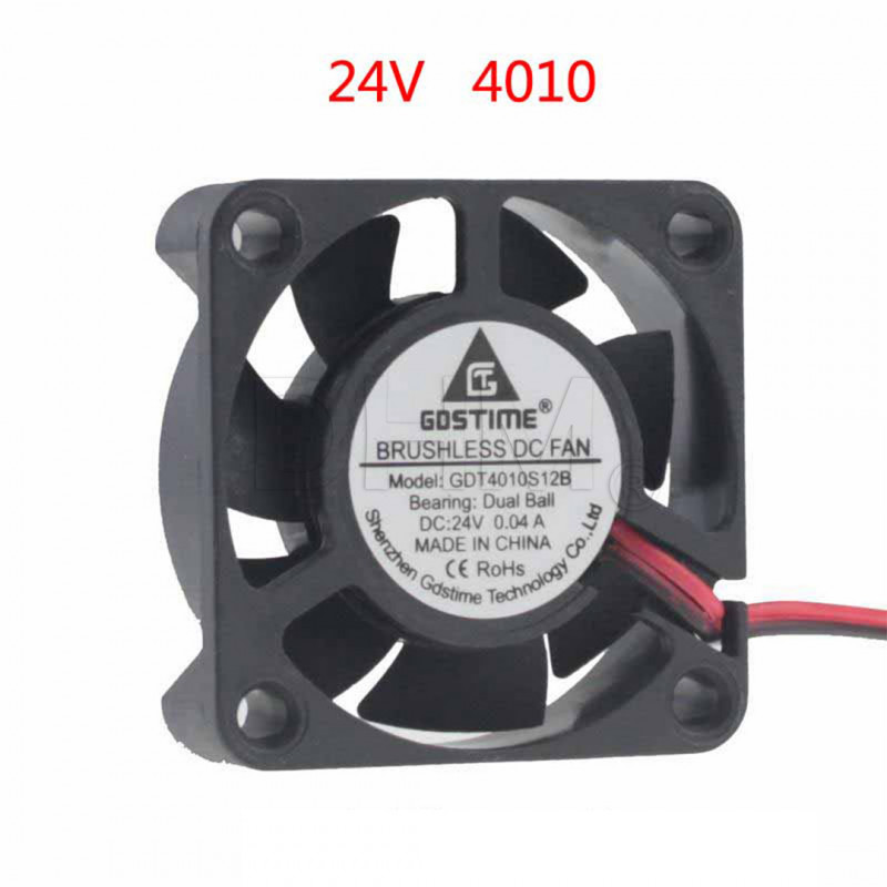 Double bearing fan 40x40x10mm 24V Fans 19720001 Gdstime