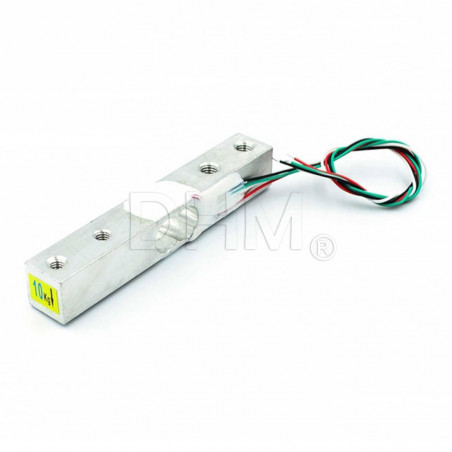 Weight sensor - strain gauge - 10kg load cell