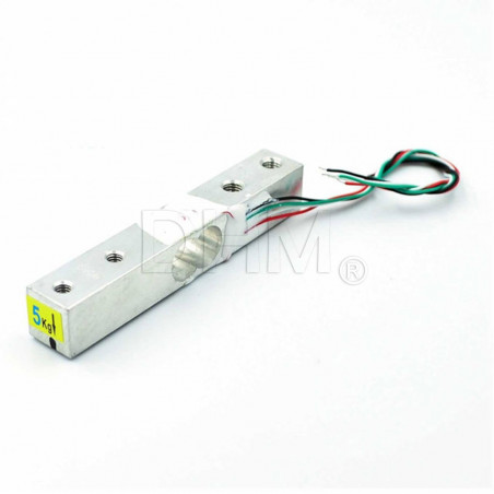 Weight sensor - strain gauge - load cell 5kg