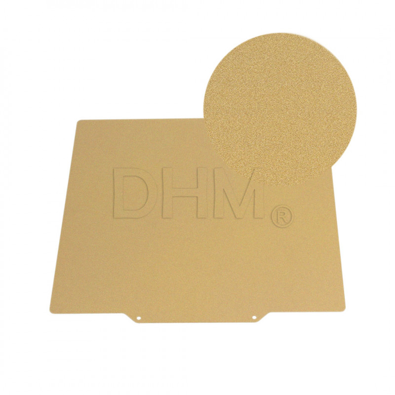 Plaque de surface en PEI avec les deux côtés texturés Imprimante 3D Voron Plans magnétiques et PEI 1805032-a DHM Pro