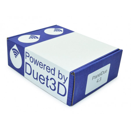 Duet3D PanelDue 4,3' v1.0 - schermo touch a colori pre-configurato per schede Duet 2 e Duet 3