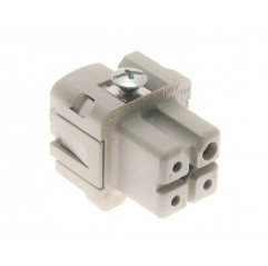 FRUIT SOCKET 3P.+T 10A 600V - CKF 03 Heavy Duty Power Connectors 19460018 Ilme