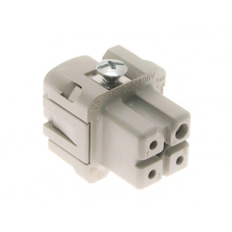 PRISE FRUIT 3P.+T 10A 600V - CKF 03 Connecteurs d'alimentation usage intensif 19460018 Ilme