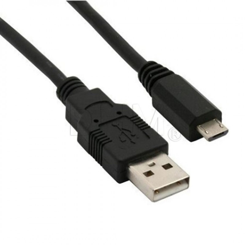 Cable USB 2.0 Tipo A a Micro USB 80cm Cables USB 12130164 DHM