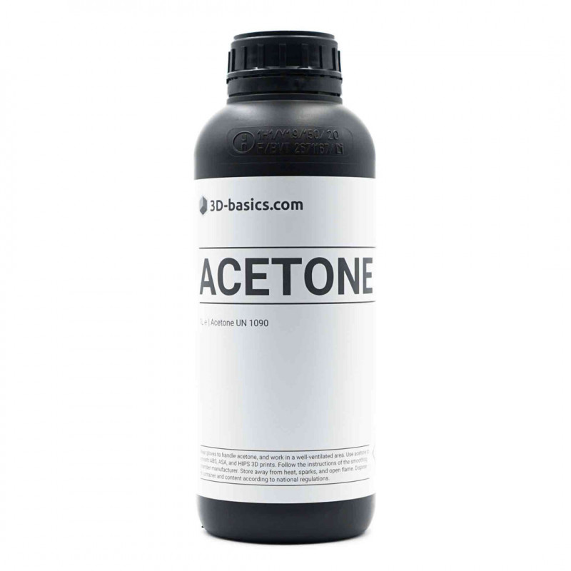 Acetone 1L Pulizia e accessori DLP/SLA 19130008 AprintaPRO