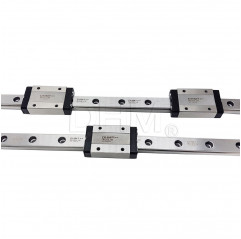 MGN12 linear recirculating ball bearing guideway 1000 mm - 440C stainless steel Linear guides 18050376 DHM Pro