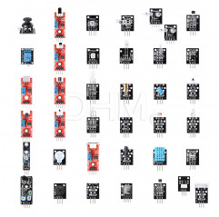 ARDUINO Compatible KIT 37 IN 1 Sensor Modules Arduino UNO Mega 2560 school robotics Arduino compatible 18050256 DHM