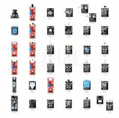 ARDUINO KIT Compatible 37 IN 1 Modules Capteurs Arduino UNO Mega 2560 school robotics Compatible Arduino 18050256 DHM