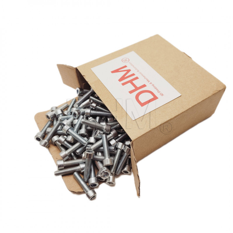 Stainless 2x5 socket head cap screw - Box of 500 pieces Cylindrical head screws 02082545 DHM