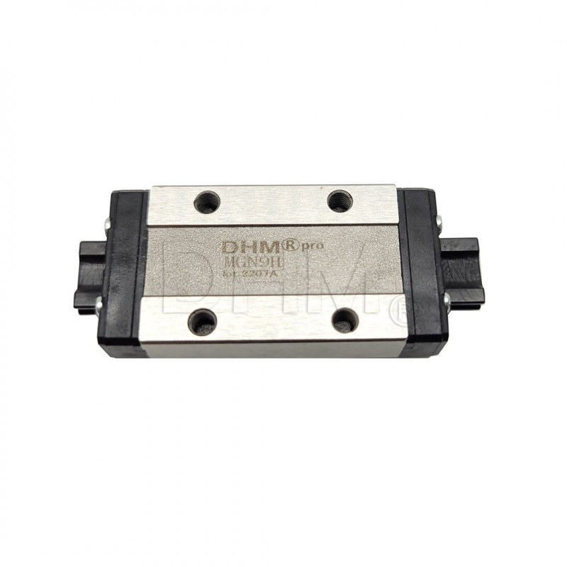 MGN9H linear guide carriage - Steel 100Cr6 medium preload Linear guides 18050380 DHM Pro