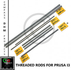 Prusa i3 Gewindestangen - Edelstahl Gewindestangen M5/8/10 - Reprap 3D 3d Drucken 18011008 DHM