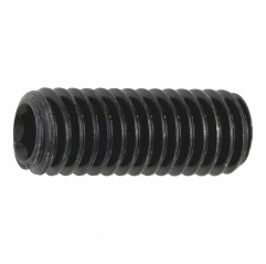 Tornillo hexagonal M12x80 punta plana - tornillo sin cabeza de acero Granos 02083080 DHM