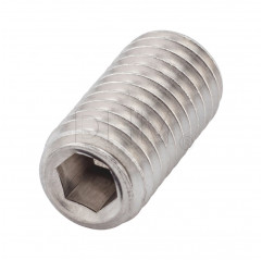 Grain with hexagon socket M10x10 flat tip - headless screw stainless steel A2 Grains 02083165 DHM