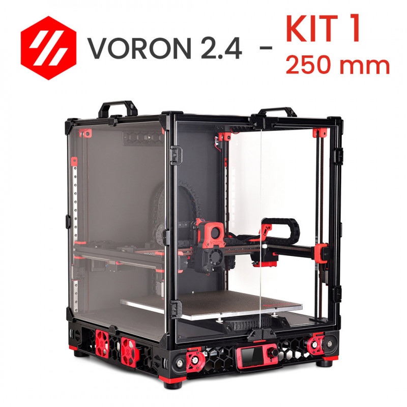 Kit Voron 2.4 250 mm - pas - STEP 1 Cadre + Guides linéaires Voron 2.4 18050270 DHM Pro
