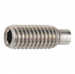 Grain with hexagon socket M5x16 cylindrical tip - headless screw stainless steel A2 Grains 02083441 DHM