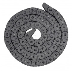 Cable chain 10x10 mm - length 1 meter - external snap opening Rigid chains 18050342 DHM Pro