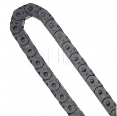 Cable chain 10x10 mm - length 1 meter - external snap opening Rigid chains 18050342 DHM Pro