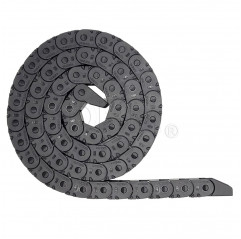 Cable chain 10x10 mm - length 1 meter - external snap opening Rigid chains 18050342 DHM Pro