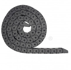 Cable chain 15x10 mm - length 1 meter - external snap opening Rigid chains 18050343 DHM Pro