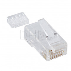 RJ45 8-pin RJ45 plug cat.6 unshielded UTP Connecteurs LAN 12130212 DHM