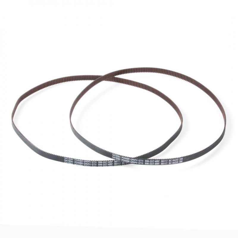 586-2GT-6-RF Powergrip GT2 belt closed 293 teeth 586 mm H 6mm - Gates Belt GT2 19630014 Gates