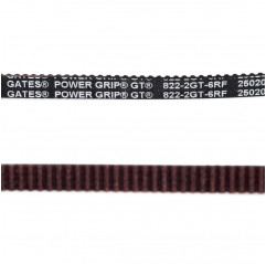 822-2GT-6-RF Powergrip GT2 belt closed 411 teeth 822 mm H 6mm - Gates Belt GT2 19630015 Gates