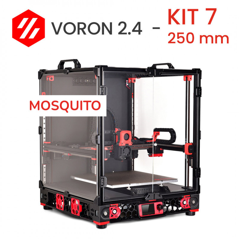 Kit Voron 2.4 250 mm - passo passo - STEP 7 Afterburner & Hot end Mosquito Magnum Voron 2.418050276 DHM Pro