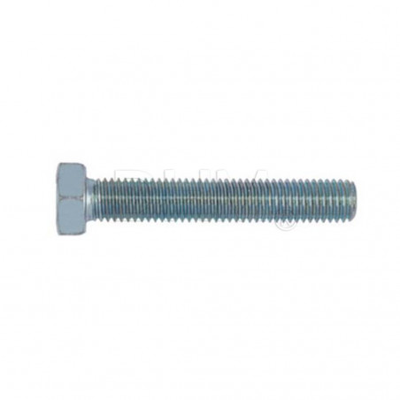 Hexagon head screw with galvanized full thread 6x10 Hex head screws 02080223 DHM