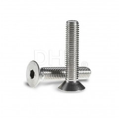 Stainless steel countersunk flat head screw with Allen socket 8x35 Countersunk flat head screws 02080933 DHM