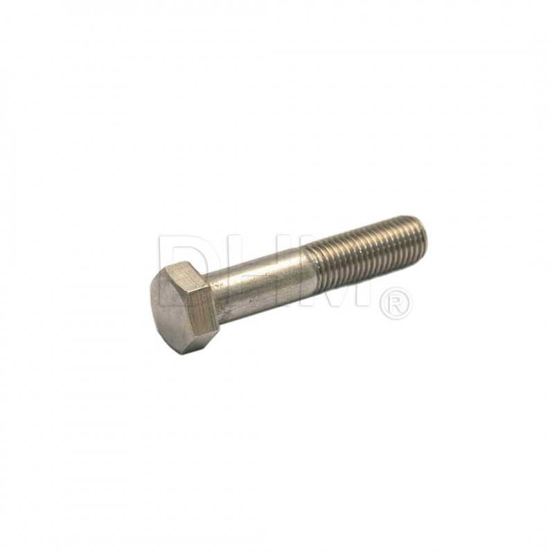 Hexagonal head screw with stainless steel partial thread 6x100 Hex head screws 02081185 DHM