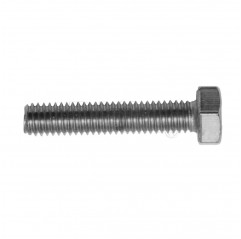 Hexagonal head screw with full stainless steel thread 3x12 Hex head screws 02081384 DHM