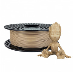 Wood Bamboo filament 1.75mm 300g - PLA WOOD loaded - 3D printing filaments AzureFilm PLA AzureFilm 19280111 AzureFilm