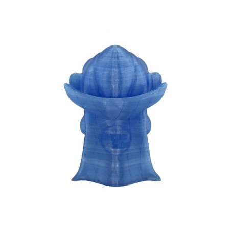 Filamento PLA 1.75mm 1kg Azul Transparente - Filamento de impresión 3D FDM AzureFilm
