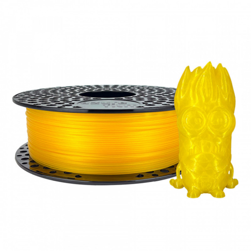 Filament PLA 1.75mm 1kg Jaune Transparent - Filament d'impression 3