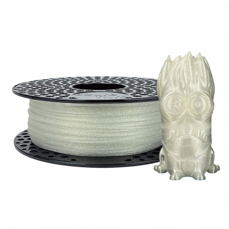Filament PLA 1.75mm 1kg Transparent Glitter - filament pour impress