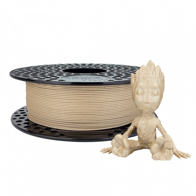 Filamento de madera de pino 1.75mm 300g - PLA WOOD filled - Filamentos para impresión 3D AzureFilm PLA AzureFilm 19280047 Azu...