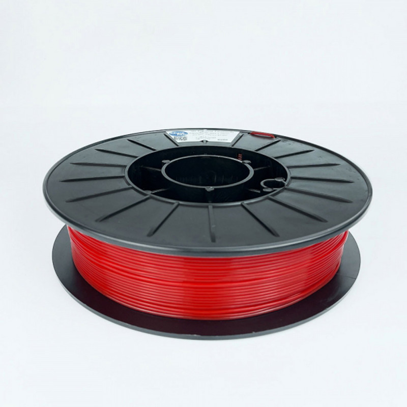 Filamento Flessibile TPU 98A shore Rosso 1.75mm 300g - filamenti pe