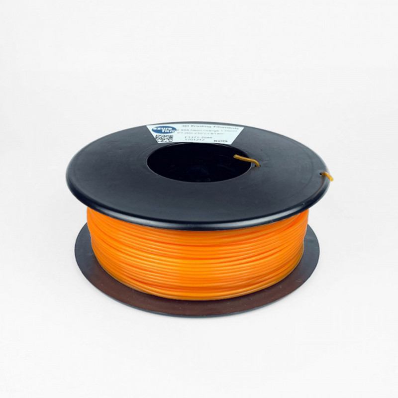 Filamento flexible TPU 98A shore Orange Neon 1.75mm 300g - Filamento para impresión 3D AzureFilm Flexible AzureFilm 19280223 ...
