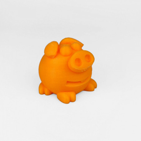 Filamento Flessibile TPU 98A shore Arancione Neon 1.75mm 300g - filamenti per stampa 3D AzureFilm