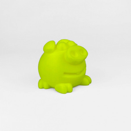 Filamento flexible TPU 98A shore amarillo neón 1,75mm 300g - Filamento para impresión 3D AzureFilm