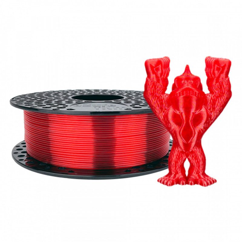 Filamento PETG Rosso Trasparente 1.75mm 1kg - filamenti per stampa 3D FDM AzureFilm PETG Azurefilm19280052 AzureFilm