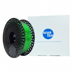 Filamento PETG verde transparente 1.75mm 1kg - Filamento para impresión 3D FDM AzureFilm PETG Azurefilm 19280053 AzureFilm